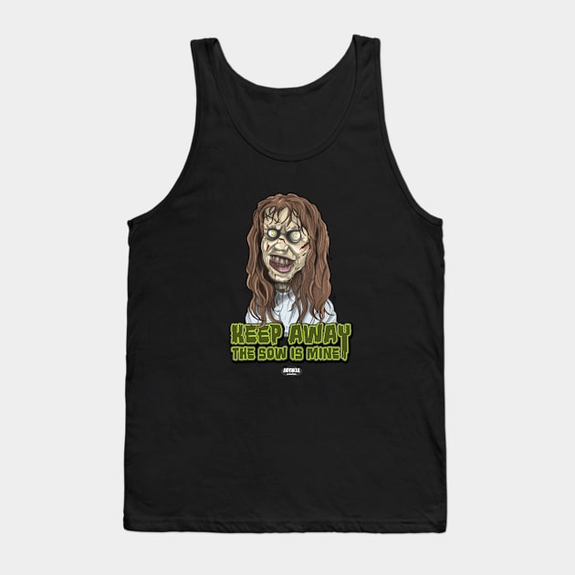 Regan MacNeil Tank Top by AndysocialIndustries